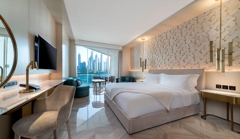 FIVE Palm Jumeirah Dubai-Luxe Sea View Bedroom_12597
